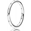 Pandora Strieborný prsteň s trblietavými kamienkami Timeless 190945CZ 60 mm