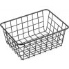 BISK Erga Niagara, drôtený košík 245x180x95 mm na postavenie, čierna matná, ERG-08058