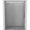 Mexen Rox posuvné sprchové dvere 140 cm, transparentné, gun metal - 8C2-140-000-95-00