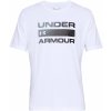 Pánske funkčné tričko s krátkym rukávom Under Armour TEAM ISSUE WORDMARK SS biele 1329582-100 - M