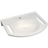 Geberit Publica Umyvadlo bezbariérové 60x55 cm, otvor pro baterii, alpská bílá 402160016