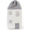 Childhome Box na hračky Dom Grey Off White
