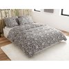 Textilomanie Bavlnené obliečky Orient sivé Typ zapínania: Zips 70 x 90 + 140 x 200 cm