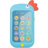 BABY MIX Telefon papoušek Baby Mix Blue