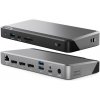 Alogic DUPRDX3-WW Univerzálna dokovacia stanica Alogic Triple 4K USB-C&USB-A 100W