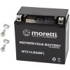 Moretti Batéria do motorky 12V 14Ah MTX14-BS