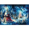 Art puzzle puzzle Svätý Mikuláš pod polárnou žiarou