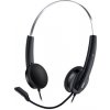 Genius HS-220U 31710020400, sluchátka s mikrofonem, ovládání hlasitosti, černá, 2.0, uzavřená, USB