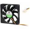 JING DA FAN Ventilátor do PC 80x15 12V 8015D12 s guličkovým ložiskom