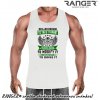 Pánske tielko RANGER® - motív Motorkári 05 Zelená 4XL