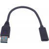 PremiumCord kur31-17 USB 3.0 A/samec - USB-C/samica, USB 3.2 GEN2, 3A, 20cm