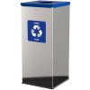 Kôš na triedený odpad nerezová oceľ 60l