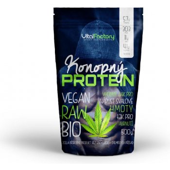 VitalFactory Konopný protein 500 g