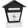 Poštová schránka domček MAXI SD39T - čierno-biela