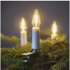 Exihand | LED Vonkajšia reťaz FELICIA FILAMENT 20xE10 19m číra/teplá biela IP44 | EX0122
