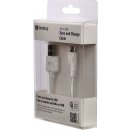 Sandberg 440-33 Micro USB synchronizačný a napájací, 1m, bílý