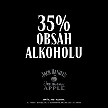 Jack Daniel's Apple 35% 1 l (čistá fľaša)