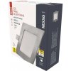 EMOS LED vstavané svietidlo, štvorec, strieborné, 7W, CCT, ZD2223