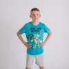 Detské letné pyžamo Minecraft Mine, Nap, Repeat Veľkosť: 128