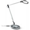 Stolová lampa Ideal lux 204895 FUTURA TL1 ALLUMINIO 1xLED 10W/600lm 4000K hliník