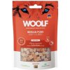 WOOLF Maškrta pre psa - kostičky z iberskej bravčoviny, 100g
