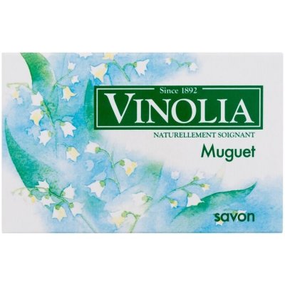 Vinolia Lily Of The Valley Soap hydratační tuhé mýdlo s vůní konvalinek 150 g