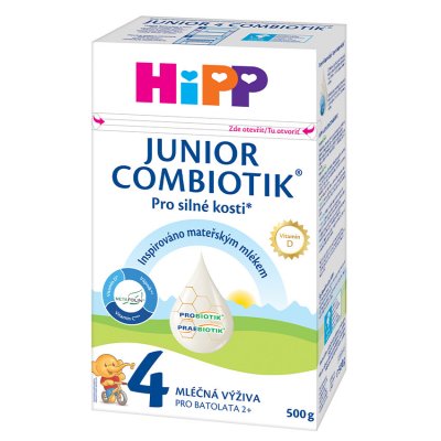 HiPP 4 JUNIOR Combiotik 500 g od 10,2 € - Heureka.sk