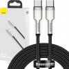 Baseus CATJK-D01 Cafule USB-C / USB-C 100W 5A, 2m, černý