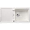 Granitový kuchynský drez BLANCO Adira XL 6 S s excentrom Farba: biela