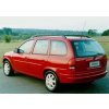 Priečniky Aurilis Trax pre Opel Corsa (B) Station Wagon 1993-2000 s pozdĺžnikmi