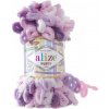 Alize příze Puffy color 6305 variace růžové, fialové, bílé