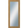 DANTIK - Zrkadlo v rámu, rozmer s rámom 50x120 cm z lišty HRAD zlatá patina (2822)