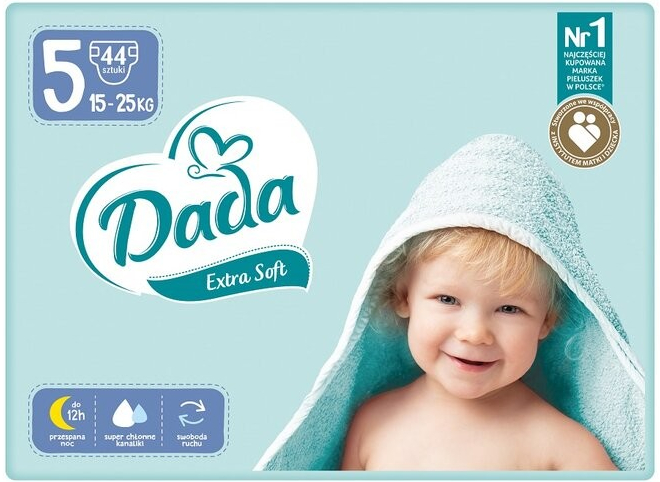 DADA Extra Soft 5 JUNIOR 15-25 kg 44 ks od 7,81 € - Heureka.sk