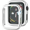 AppleKing pokovené ochranné puzdro pre Apple Watch 45 mm - strieborné - možnosť vrátiť tovar ZADARMO do 30tich dní