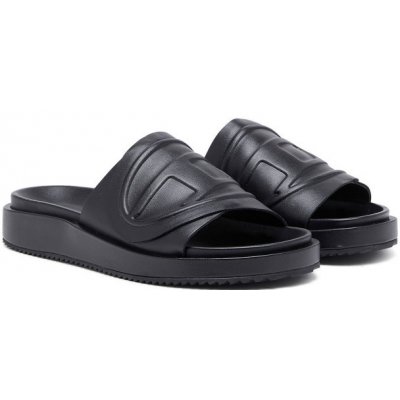 ŠĽAPKY DIESEL OVAL D SA-SLIDE D OVAL SANDALS čierna 43