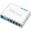 MikroTik RouterBOARD RB951Ui-2nD, hAP, CPU 650MHz, 5x LAN, 2.4Ghz 802.11b/g/n, USB, 1x PoE out, L4