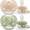 Avent Philips šidítko Ultrasoft Premium Zvířátko 2 ks oranžová/zelená