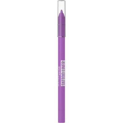 Maybelline Tattoo Liner Gel Pencil dlhotrvajúca a vodoodolná gélová ceruzka na oči 801 purple pop 1,3 g