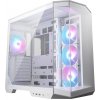 MSI skříň MAG PANO 100R PZ White/ bez zdroje/ levé a přední sklo/ 4x 120 mm A-RGB fan/ 1x USB-C/ 1x USB3.2/ bílá