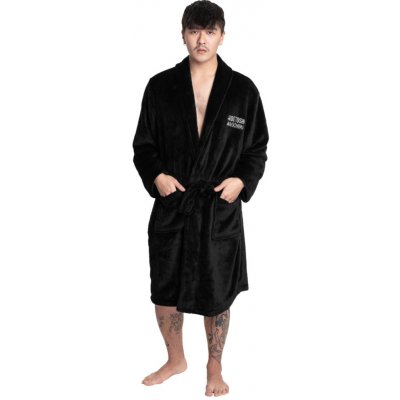 Hidetoshi wakashima "Iwatsuki" Bathrobe black