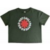 Red Hot Chili Peppers Tričko Classic Asterisk Ladies Green L