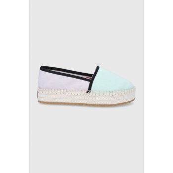 Tommy Jeans Espadrilky fialová