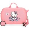 Detský kufrík na kolieskach - odrážadlo - Hello Kitty - 24,5 L