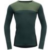 Devold Vlněné merino triko Lauparen merino 190 Shirt Man Forest/Woods/Black