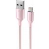 Swissten 71523311 USB / Lightning, 1,5m, růžový