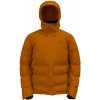 Pánska lyžiarska bunda Odlo, SKI COCOON S-THERMIC hnedá M