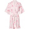 esmara® Dámske saténové kimono (bledoružová, L (44/46)) (100399062)
