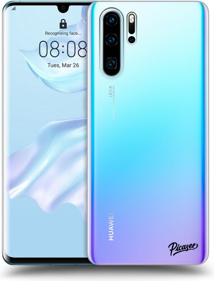 Púzdro Picasee silikónové Huawei P30 Pro čiré