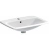 Geberit Selnova Square umývadlo 60x45 cm obdĺžnik vstavané umývadlo biela 500.307.01.7