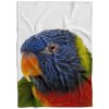 Deka Farebný papagáj (Rozmer: 150 x 120 cm, Podšitie baránkom: NE)